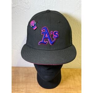 New Era x Hat Club Oakland A's Cyberpunk Size 7
